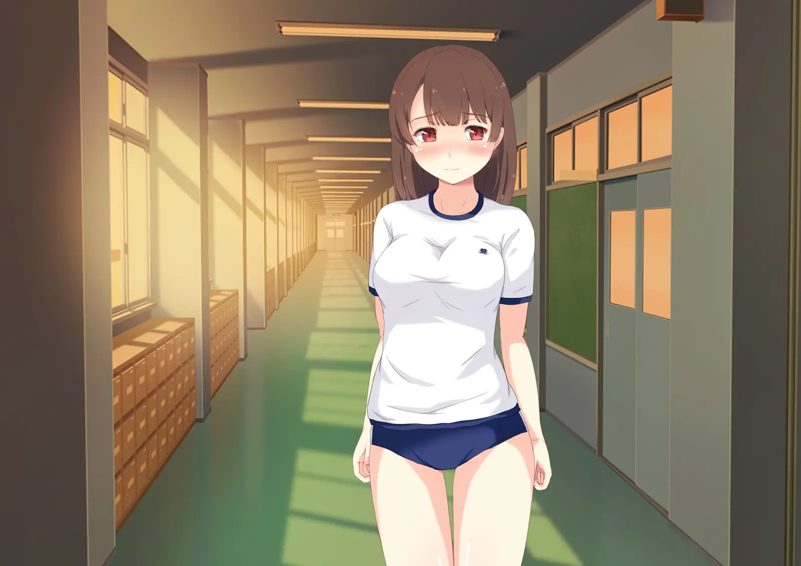 Daremo Inai Bokou Wa JK To Ore No Sex Himitsu Kichi | 아무도 없는 모교는 여고생과 나의 섹스 비밀기지
